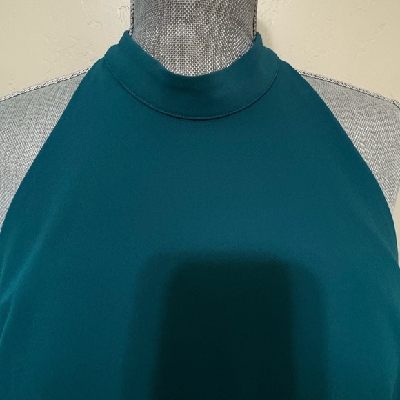 Lovers + Friends Lily Dress | Emerald Green Halter Mini | NWT Size M - Picture 9 of 12